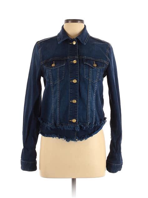 the bay michael kors jackets|Michael Kors denim jacket.